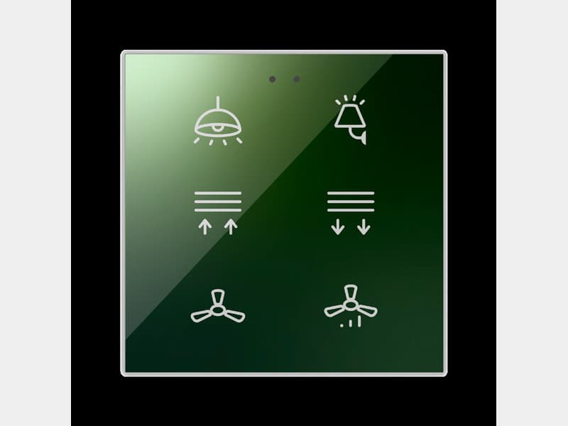 Zennio Flat Capacitive Switch